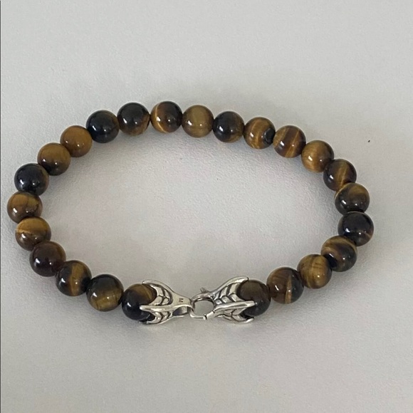 David Yurman Accessories David Yurman Tigereye Men Bracelet Sterl 